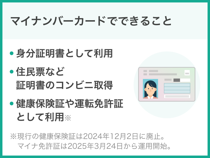 マイナンバーでできること