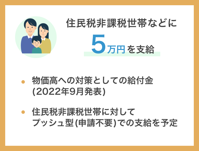 住民税非課税世帯等に対する緊急支援給付金 5万円給付 Yahoo くらし