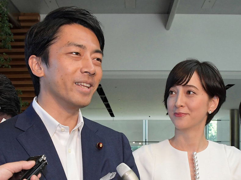 小泉進次郎氏と滝川クリステル結婚