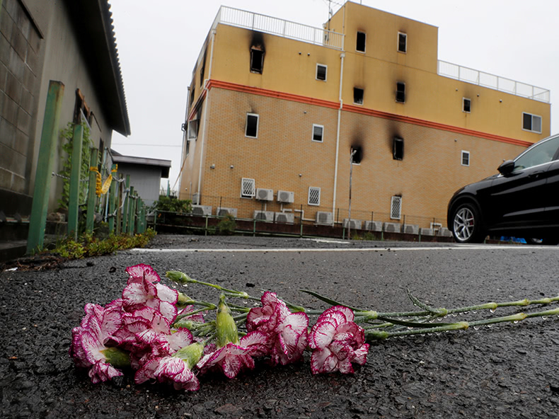 京都アニメーション放火殺人、36人死亡
