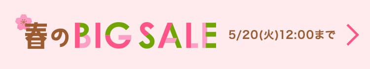 春のBIGSALE  | SALE