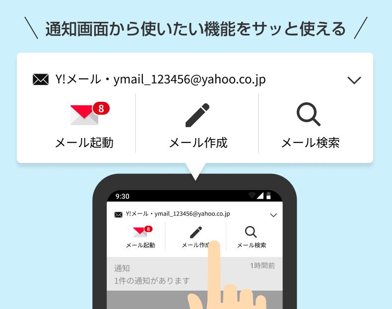 クイックツールのイメージ