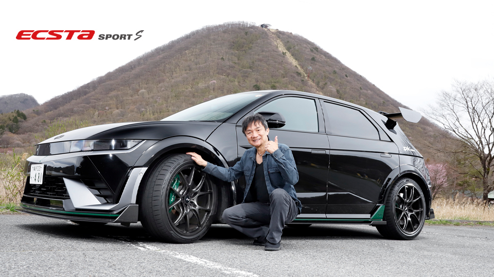 PR】電撃のトルクを榛名山の路面へ！ クムホ「ECSTA SPORT S（PS72