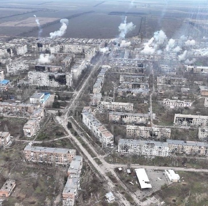 ナセドキナさんが生まれた街はロシア軍の攻撃で「廃墟」と化した（本人提供）