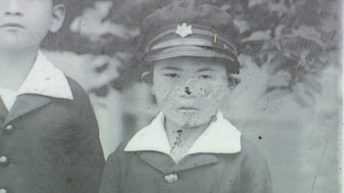 田崎さんの子供のころの写真