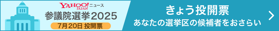 参議院選挙2025　きょう投開票　あなたの選挙区の候補者をおさらい