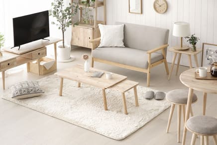 ナチュラル リビングのインテリアコーディネート実例5 ゲキカグ Paypayモール店 家具 インテリア用品 ネット通販 Paypayモール