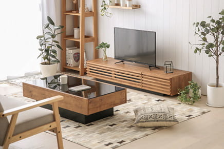 ナチュラル リビングのインテリアコーディネート実例5 ゲキカグ Paypayモール店 家具 インテリア用品 ネット通販 Paypayモール