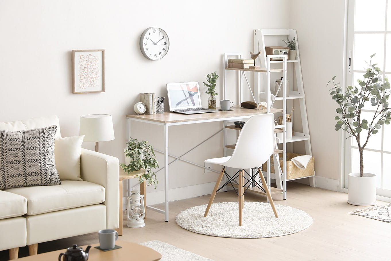 ナチュラル 書斎のインテリアコーディネート実例44 モダンデコ 家具 インテリア用品 ネット通販 Paypayモール