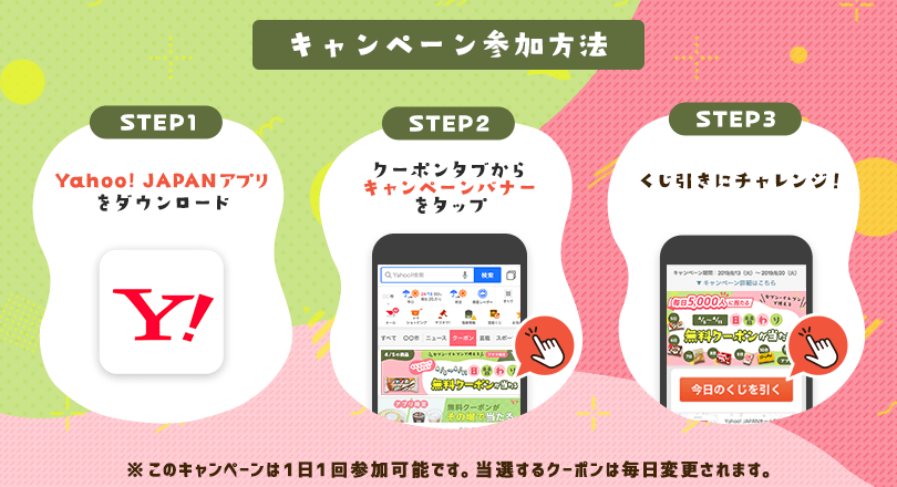 Yahoo! JAPANアプリからの参加方法