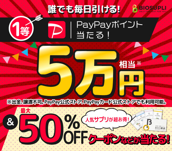 誰でも毎日引ける！　PayPayポイント5万円相当や人気...