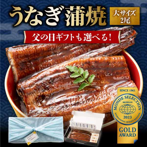 うなぎ蒲焼き 国産 大サイズ 165g前後×2尾