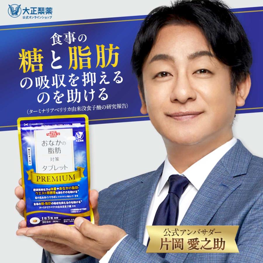 公式 おなかの脂肪対策タブレットPREMIUM 粒タイプ 90粒