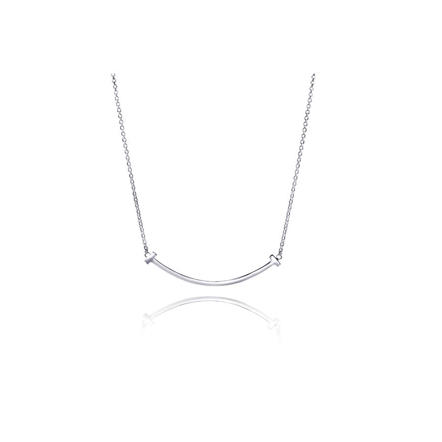 ネックレス ティファニー TIFFANY＆Co. T スマイル ペンダント ミディアム 並行輸入品