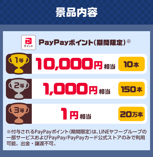 景品内容