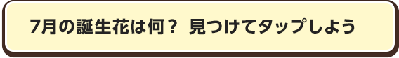7月の誕生花は何？　見つけてタップしよう