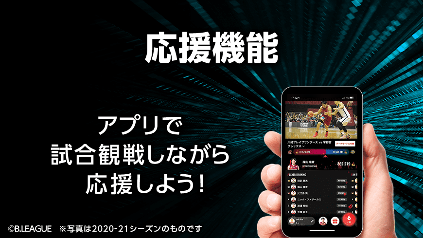 応援機能のイメージ