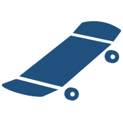 スケートボードのピクトグラム