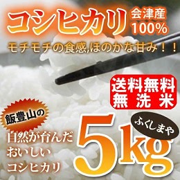 会津産 コシヒカリ 5kg