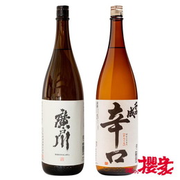 日本酒 飲み比べ 廣戸川 千功成 2種セット 1800ml× 2本  福島