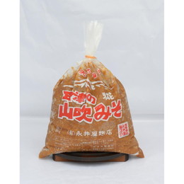 永井屋麹店　無添加天然醸造　会津山吹みそ 2kg　ロングセラー商品！味に自信あり！