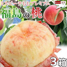 桃 ギフト 福島 白桃系多種 特秀品 約2kg 5-7玉入×3箱 桃 もも モモ 白桃 果物 フルーツ 収穫次第発送・お届け時期指定不可・沖縄不可