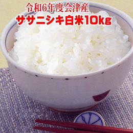 米 10kg ササニシキ 令和6年 会津産