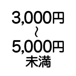 3000円～5000円未満