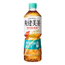 【機能性表示食品】 爽健美茶 健康素材の麦茶 600mlPET