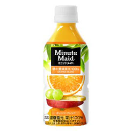 ミニッツメイド 朝の健康果実 オレンジブレンド 