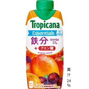 トロピカーナ エッセンシャルズ 鉄分 330ml