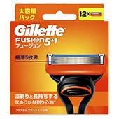 Gillette（ジレット）フュージョン 替刃12個入 髭剃り カミソリ 男性用 P＆G
