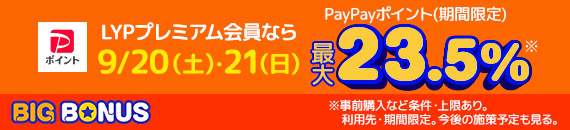 9月ビッグボーナス