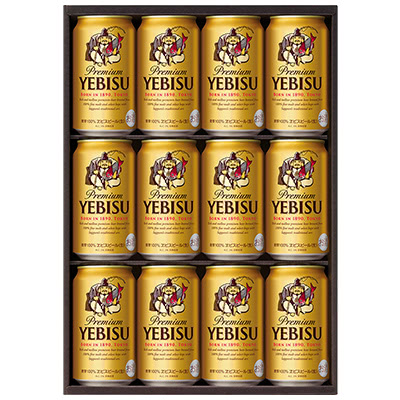 ヱビスビール缶350ml×12本