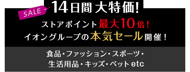 ポイント最大10倍イオン最強のネットセール サイバー E セール Yahoo ショッピング