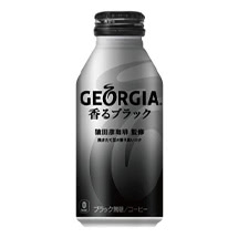ジョージア 香るブラック 400mlボトル缶