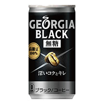 ジョージア ブラック 185g缶