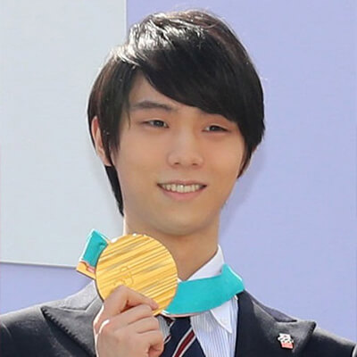 羽生結弦さんの顔写真