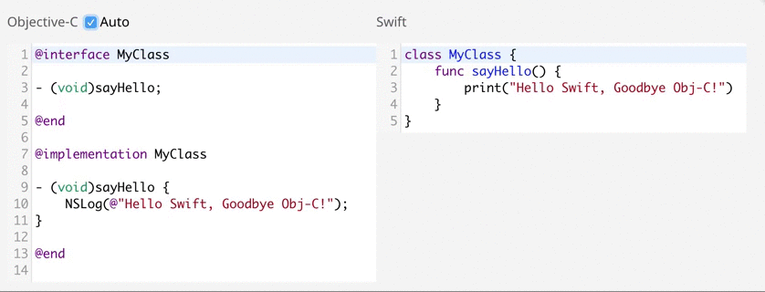 objc and swift share c string