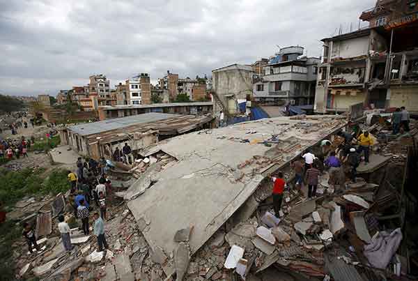 ネパールでM7.8の地震　死者・行方不明者多数
