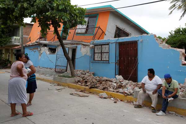 メキシコ沿岸でM8超の地震