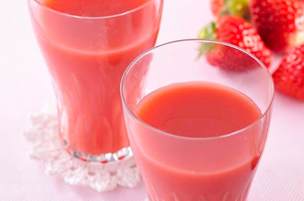 苺のジュース