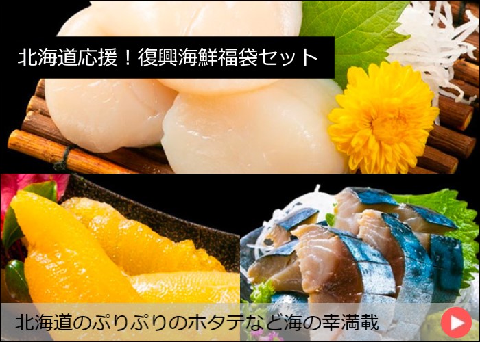 北海道応援！復興海鮮福袋セット