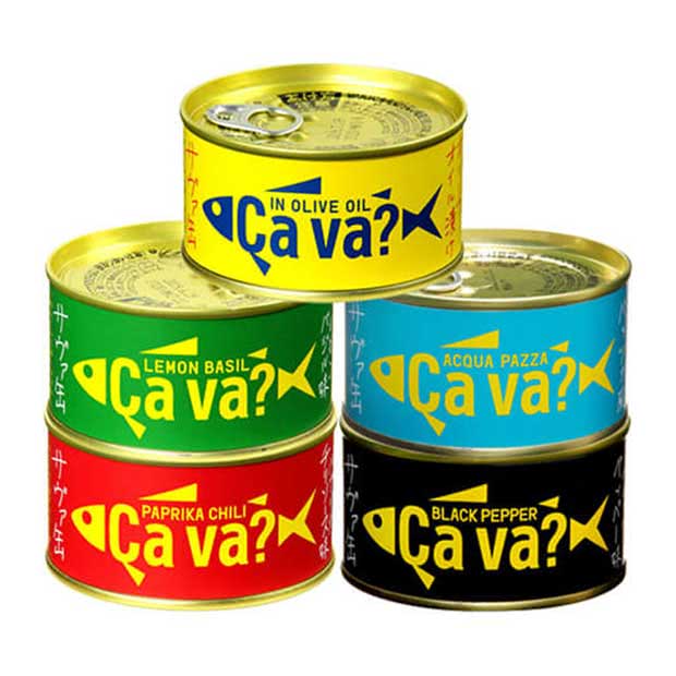 サヴァ缶5缶セット 5種類詰合せ