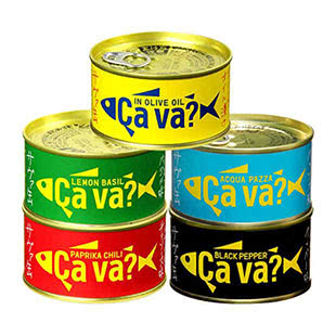 サヴァ缶詰　5種類合せ