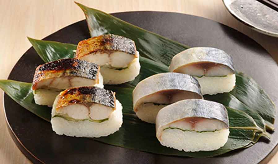 鯖寿司セット（焼き鯖・〆鯖）