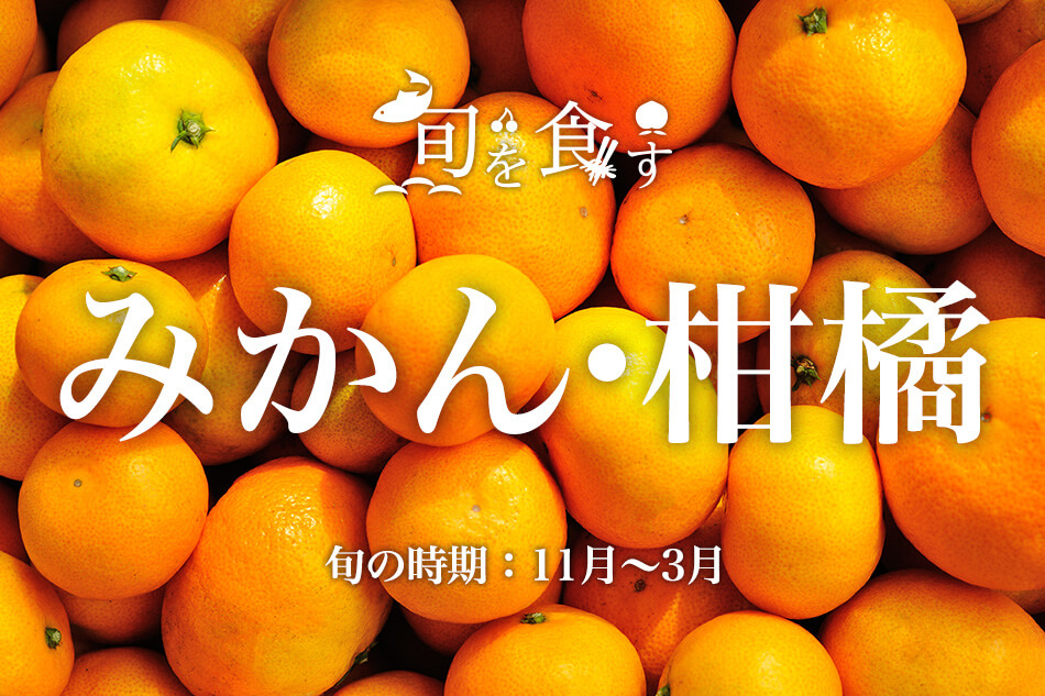 旬を食す　みかん・柑橘