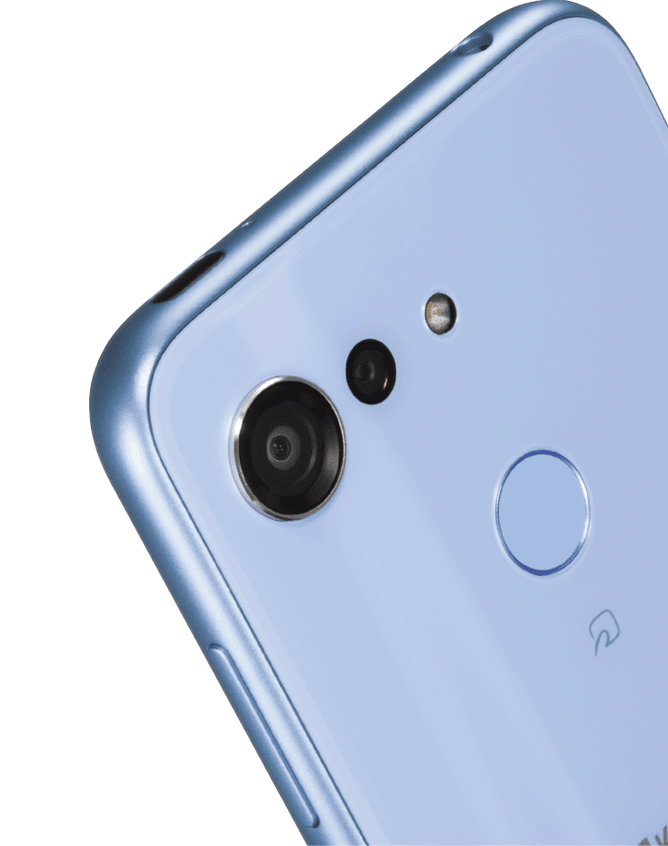 androidone-s6カメラ部分の写真