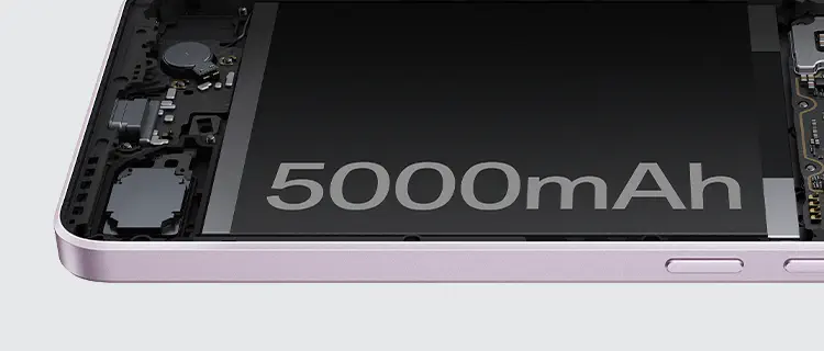 5,000mAh