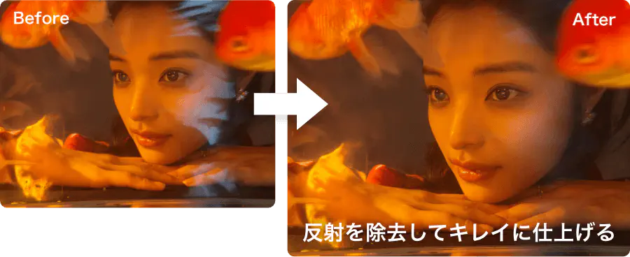 Before→After